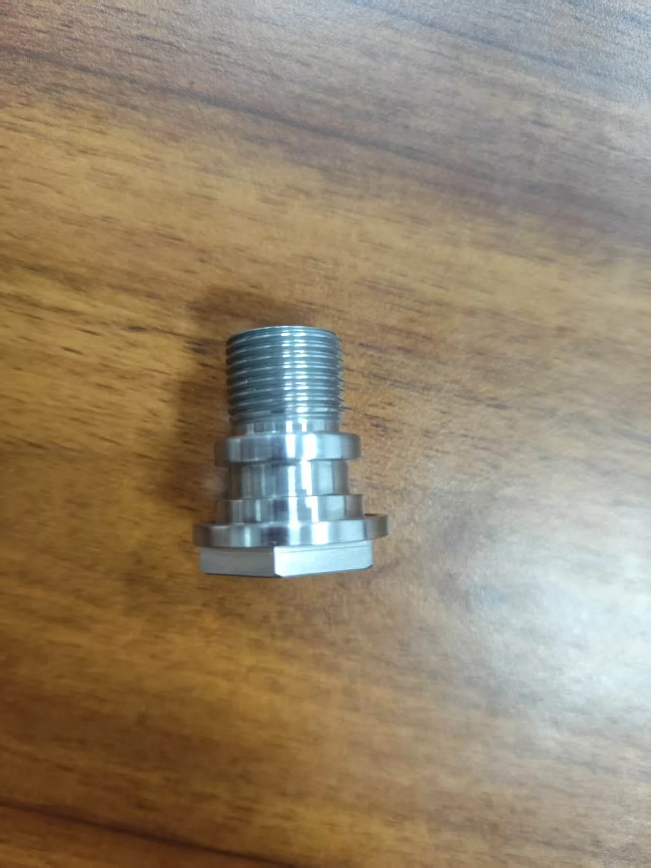 CNC turned 45 steel production component