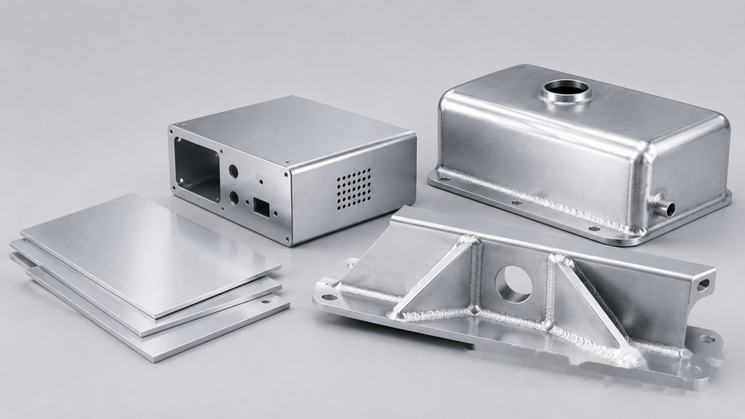 5052 aluminum sheet metal and welded parts