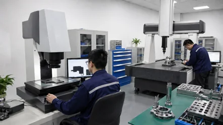 CMM inspection and precision measurement for CNC machined components at DXSCNC